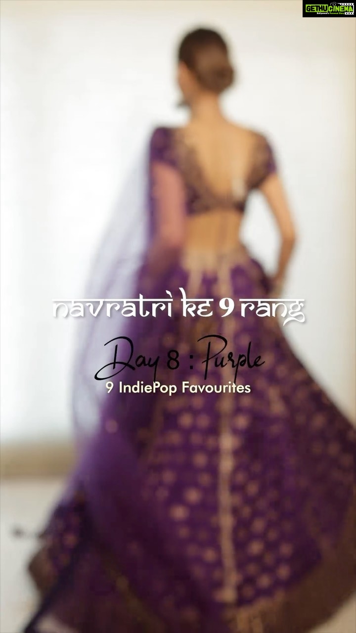 Smriti Khanna Instagram - 9 colours of Navratri 9 indipop songs 9 videos Stay Tuned! Wearing @shilpiguptaatelier