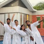 Sneha Bhawsar Instagram - We didn’t realize we were making memories, we just knew we were having fun.😅🥳 📍 @royalrivierafarm @thefernroyalfarmanjar #cousinsmasti #crazycousins #crazyfriends #viral #explore #instagram #bhabhinanad #vacations #vacation #trip #ontrip