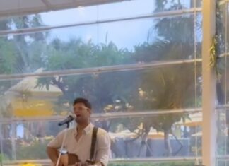 Sneha Ullal Instagram - An unexpected gesture by a random yet talented singer, in a cozy cafe embraces my favourite song “ SunZara “ from my first ever film “Lucky” makes me truly feel as if luck had orchestrated this beautiful moment just for me. 🎶✨ #snehaullal #lucky #keepitreal #moments Taj Lands End, Mumbai