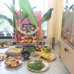 Sneha Wagh Instagram - 🪷Shri SatyaNarayan Pooja 🪷 . . . . #shravan #shrisatyanarayanpooja #satyanarayanapooja #sarangesneha #ssnehawagh #snehawagh #indianrituals #blessings