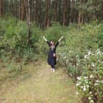Sneha Wagh Instagram - Slide left to watch me…..Taking a walk in the forest 💝 . . . . . #travel #india #forest #pinetrees #nature #naturelover #sarangesneha #ssnehawagh #snehawagh #incredibleindia #indiatourism #india #wanderlust