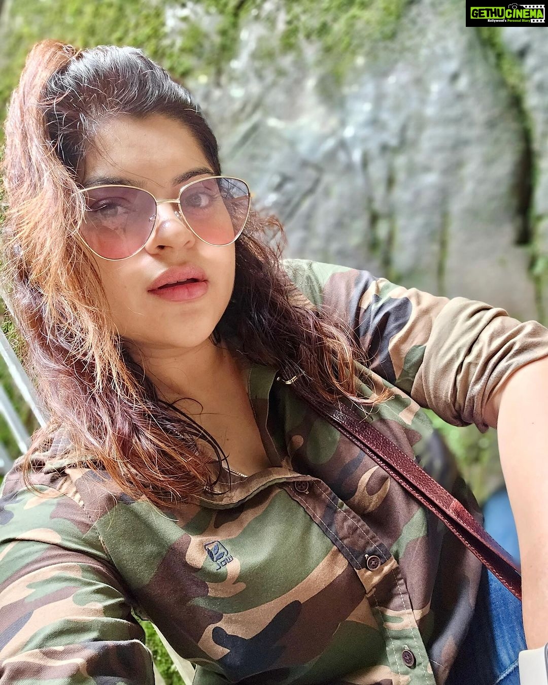 Sneha Wagh Instagram - The climb was difficult but the view was worth it…The Edakkal caves, in Kerala are said to be around from 6000 BCE. There were scriptures which are said to be written by Neolithic Man, having a strong connection to the Indus Valley Civilisation! These Stone Age Era Carvings are the rarest of the rare. In a few pictures we can see figurines that of men, women and animals pictorials depicting that of the tribal nature who worshipped the Sun! The best part which surprised me was, even though it’s situated in our Indian province, it was discovered by a british officer! . . . #incredibleindia #indiatourism #india #wanderlust #ssnehawagh #sarangesneha #snehawagh #kerala #keralatourism #edakkalcaves #trek #cavestory