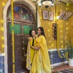 Sneha Wagh Instagram - 💝💝💝💝💝💝 Neerja Ki Protima aur Protima Ki Pyaari Neerja 💝💝💝💝💝💝 . . #neerjaeknayipehchaan #neerja #protima @colorstv . . #aasthasharma #ssnehawagh #snehawagh #colorstv #colors #motherdaughter #motherdaughterlove #yellow #yellowaesthetic #haldiceremony #haldi