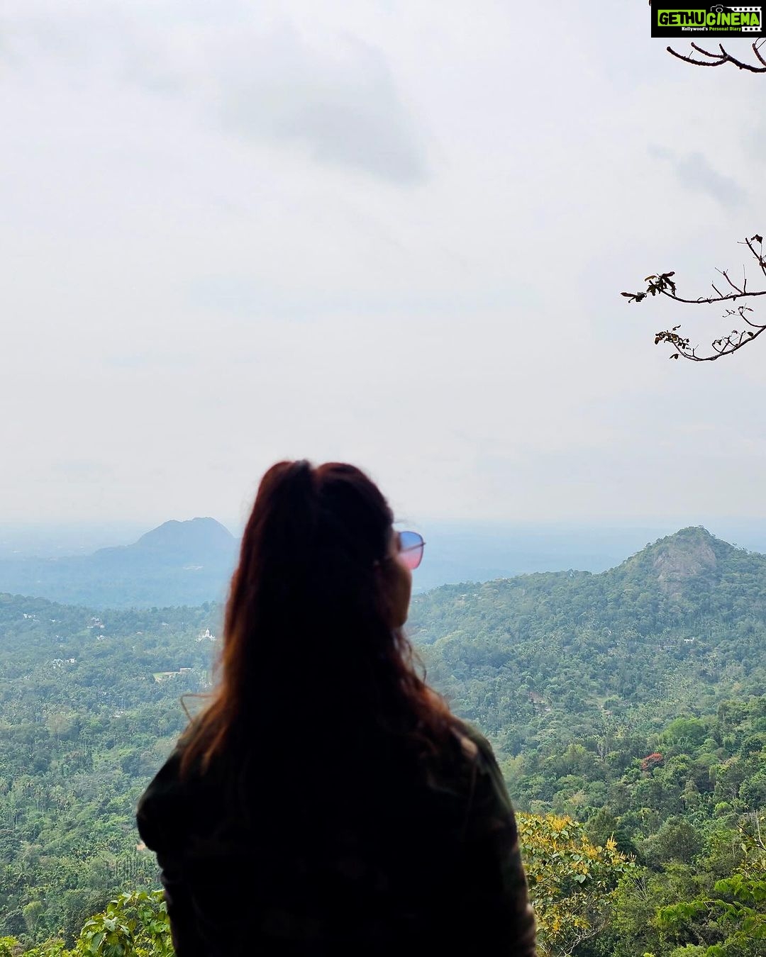 Sneha Wagh Instagram - The climb was difficult but the view was worth it…The Edakkal caves, in Kerala are said to be around from 6000 BCE. There were scriptures which are said to be written by Neolithic Man, having a strong connection to the Indus Valley Civilisation! These Stone Age Era Carvings are the rarest of the rare. In a few pictures we can see figurines that of men, women and animals pictorials depicting that of the tribal nature who worshipped the Sun! The best part which surprised me was, even though it’s situated in our Indian province, it was discovered by a british officer! . . . #incredibleindia #indiatourism #india #wanderlust #ssnehawagh #sarangesneha #snehawagh #kerala #keralatourism #edakkalcaves #trek #cavestory