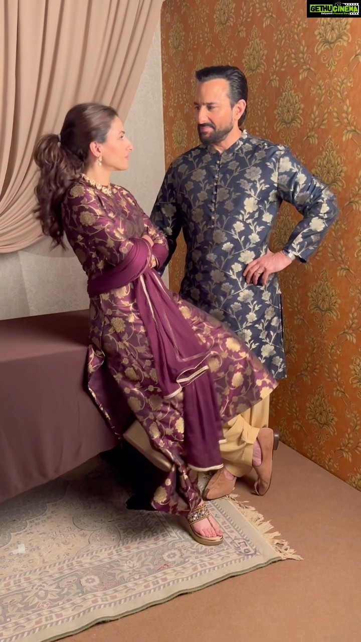 Soha Ali Khan Instagram - Oh brother! #behindthescenes #newcollection #comingsoon #houseofpataudi