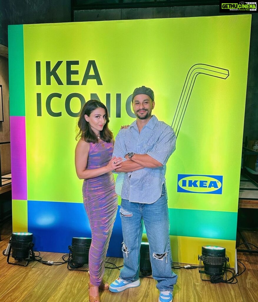 Soha Ali Khan Instagram - Excited to celebrate 80 years of this wonderful brand and to meet some of the key people behind the inspirational home furnishing set-ups and heart warming decor! @ikea.india #IKEAICONIC #IKEA80 🎉