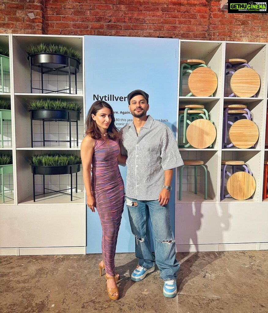Soha Ali Khan Instagram - Excited to celebrate 80 years of this wonderful brand and to meet some of the key people behind the inspirational home furnishing set-ups and heart warming decor! @ikea.india #IKEAICONIC #IKEA80 🎉