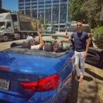 Soha Ali Khan Instagram – When in LA take the top down and roll ☀️❤️ 😎 #summer2023 #LAdiaries #obligatoryconvertiblephoto😂 Sunset Boulevard, LA.