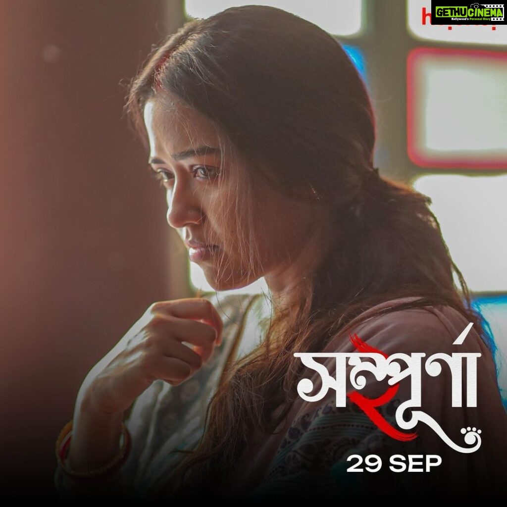 Sohini Sarkar Instagram - সম্পূর্ণা কি পারবে রুখে দাঁড়াতে? #Sampurna 2 Trailer Out Now | Series directed by @sayantan.rolls premieres on 29th September, only on #hoichoi. @sohinisarkar01 @rajnandini_ #FollowFocusFilms
