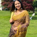 Sohini Sarkar Instagram - শাড়ি @indubyjayita ❤️ 📷 @chakraborty_bidipta 😍 #saree #newjersey #abarbibahoobhijaan #day #atlanticcity #hoichoi #svf New Yourk City