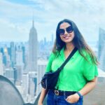 Sohini Sarkar Instagram - #newyork #topoftherock #day #top #highrise Top Of The Rock~ Rockerfella Plaza