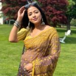 Sohini Sarkar Instagram - শাড়ি @indubyjayita ❤️ 📷 @chakraborty_bidipta 😍 #saree #newjersey #abarbibahoobhijaan #day #atlanticcity #hoichoi #svf New Yourk City