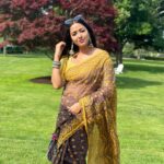 Sohini Sarkar Instagram - শাড়ি @indubyjayita ❤️ 📷 @chakraborty_bidipta 😍 #saree #newjersey #abarbibahoobhijaan #day #atlanticcity #hoichoi #svf New Yourk City