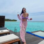 Sonal Chauhan Instagram – Where am I ??? 🩵
.
.
.
.
.
.
.
.
.
.
.
.
.
.
.
.
.
.
📸 @himanichauhan 
#love #laughter #wmaldives #sonalchauhan #sea #mermaid #beach #ocean W Maldives