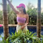 Sonal Chauhan Instagram - Is the Sunday Sunday-ing ??? 🦄🩵🍭 . . . . . . . . . . . . . . . . . 📸 @himanichauhan #love #sonalchauhan #sunday #mood #pool