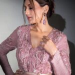 Sonali Bendre Instagram - Just another glam day!💜✨