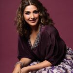 Sonali Bendre Instagram - Smiles & swirls all the way!💜