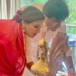 Sonali Bendre Instagram - Happy days ♥️ गणपती बाप्पा मोरया 📸 : @srishtibehlarya