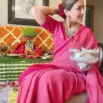 Sonali Bendre Instagram - Happy days ♥️ गणपती बाप्पा मोरया 📸 : @srishtibehlarya