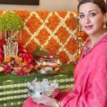 Sonali Bendre Instagram - Happy days ♥️ गणपती बाप्पा मोरया 📸 : @srishtibehlarya
