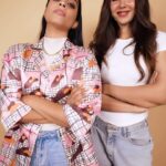 Sonam Bajwa Instagram - The Punjabi Sisterhood is Strong. @lilly x @sonambajwa ❤️ Gone are the days of Brown women competing against other Brown women. They want us to think there’s only room for one of us, but we’re too smart for that. We all grew up being compared to our cousins, but now we don’t entertain that. And when we see eachother win, we stand up and cheer for that. Because together we are stronger. Period. This is the culture. Kuriyan Brown 👑