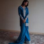 Sonam Bajwa Instagram – This look from @erumkhancouture for GGC premiere was by far my most favorite look. And If you see me repeat this look in the future Dont be surprised 🦋