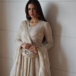 Sonam Bajwa Instagram - Wore @taruntahiliani for COJ3 promotions . Styled by @malvikabajaj @sonambajwa Assisted by @malkit_gill2697 @sanjamkaur92 HMU @hairbyharrybajwa @cocoballucci_