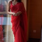 Sonam Bajwa Instagram - They said ‘Paint the town Red’ 🌹🌹