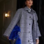 Sonam Kapoor Instagram - At the Burberry show today sporting it's newest threads. Outfit : @burberry Styled by : @rheakapoor Styling assistant: @abhilashatd Make Up : @namratasoni Hair : @hairbyreenap Publicist: @chandnimodha_ Photographer: @sashajairam London, United Kingdom