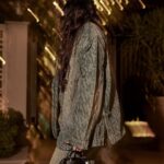 Sonam Kapoor Instagram - 💚❤️ @vegnonveg Our highly anticipated new collection launched at 11:00 AM in-stores and on vegnonveg.com The VegNonVeg leisures collection features a range of denim jeans, jean jackets and blazers with a subtle custom-made VegNonVeg monogram. The collection features heavy-weight cotton denim with laser printed VegNonVeg monogram. The washes and finishes throughout this drop are deliberately distressed to give the garments a worn-in and vintage look for an overall grunge-inspired aesthetic. #vnvfits #vegnonveg