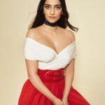 Sonam Kapoor Instagram - Painting the town red in Top : @khaite_ny Skirt and boots : @maisonalaia Styling : @rheakapoor @abhilashatd Styling intern : @niyati.__ Hair and make up : @namratasoni Photography: @thehouseofpixels @vaishnavpraveen Mumbai, Maharashtra