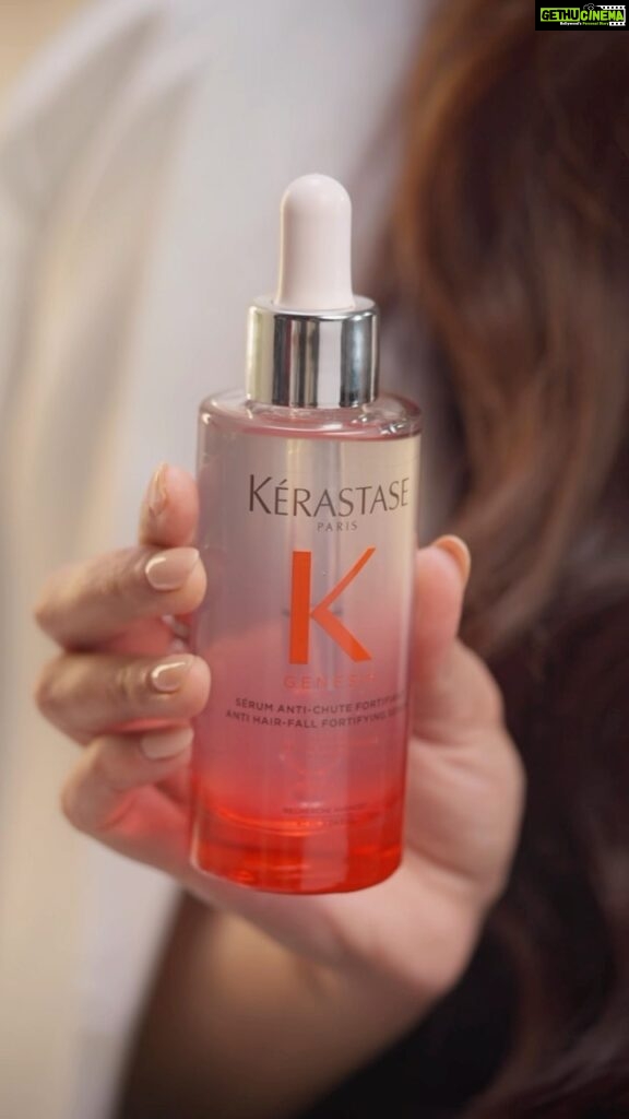 Sonam Kapoor Instagram - Tried & tested, the Kérastase Genesis anti-hair fall serum really works!