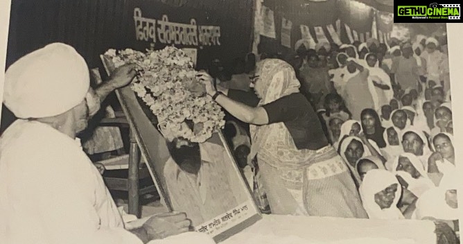 Sonia Mann Instagram - Happy Birthday Papa 🎂 I missed all in these pictures inspirations of my life. My father Baldev singh Mann MLA Bimla Dang ji Gadri baba ji Bhagat singh Bilga ji Gursharan Bhaiji Bhai Manna singh ji