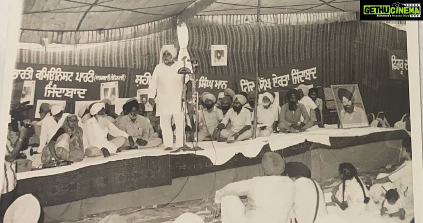 Sonia Mann Instagram - Happy Birthday Papa 🎂 I missed all in these pictures inspirations of my life. My father Baldev singh Mann MLA Bimla Dang ji Gadri baba ji Bhagat singh Bilga ji Gursharan Bhaiji Bhai Manna singh ji