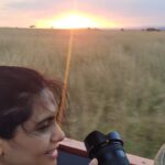 Sonu Gowda Instagram - Amazing experience to witness the beauty which god has created.. golden lights painted with orange, pink and blue❤️ Masai Mara, Kenya