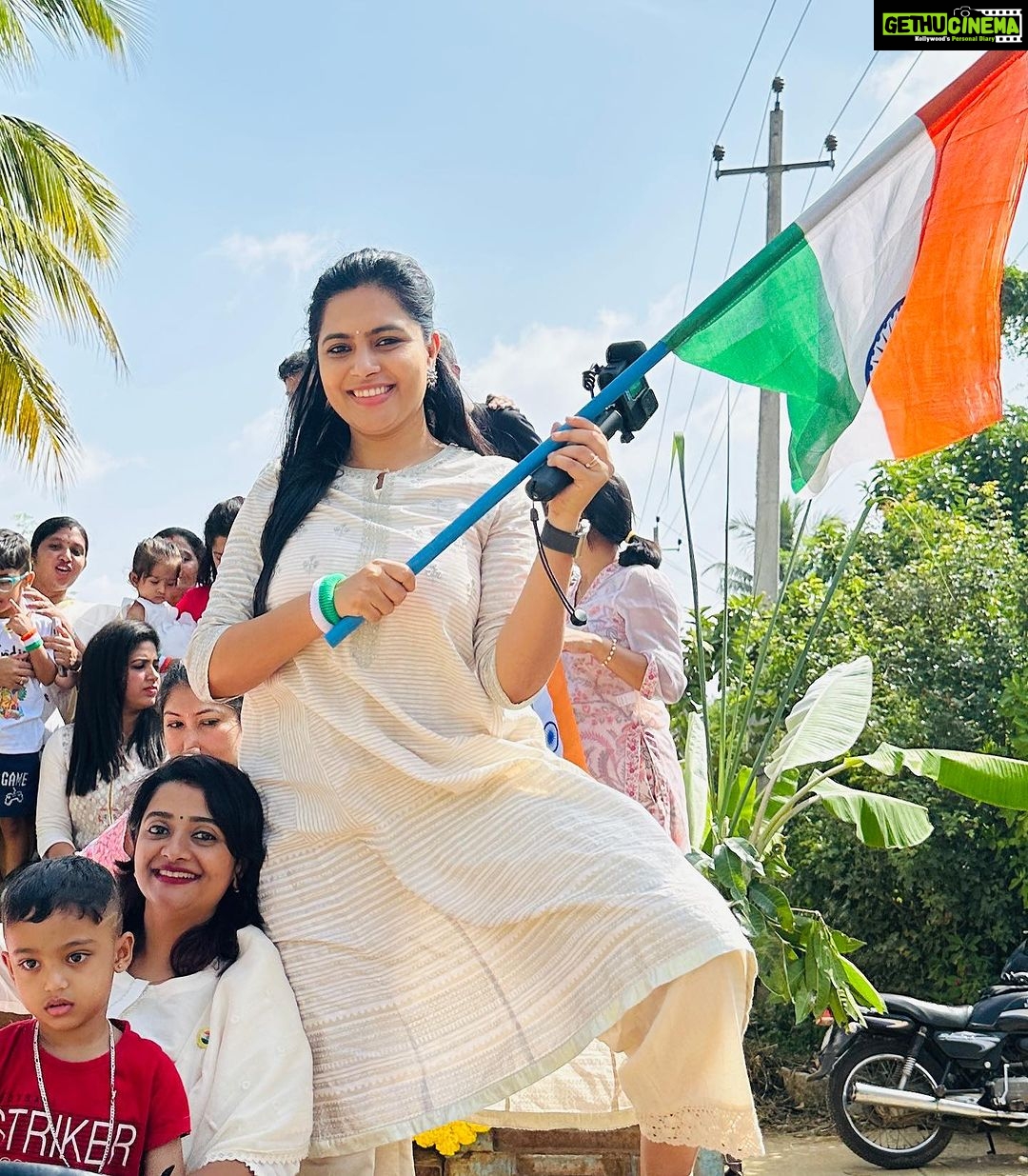 Sonu Gowda - 40.4K Likes - Happy Independence Day ❤️