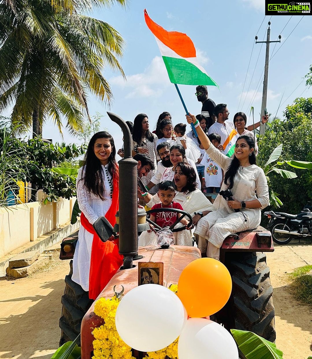 Sonu Gowda - 40.4K Likes - Happy Independence Day ❤️