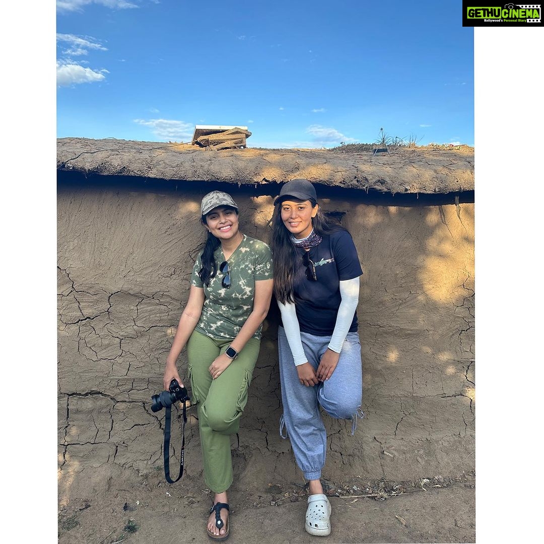 Sonu Gowda Instagram - Had an amazing time at Masai Village! The cultural dance and music were top attraction, and I was fascinated to learn about the history behind the jumping. The land is so dry that plants cannot grow, so the Masai people depend on meat for sustenance. Despite this, they are making a name for themselves in society by educating themselves; I was impressed to see that they have schools nearby where both boys and girls attend. I noticed that many of them are highly motivated to study and do well, not just for the sake of their tribe but also for their country. Their culture and hospitality are truly rich, and their connection to nature is inspiring. Masai Mara, Kenya