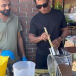Sonu Sood Instagram - Anyone for sugarcane juice? ❤️ Straight from America 🇺🇸 #supportsmallbusiness