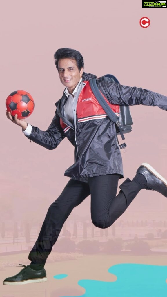 Sonu Sood Instagram - Monsoon is a blessing. So are the beautiful raincoats and umbrellas that help us carry on with our lives, happily. I’m so proud to be associated with Citizen Active Gear that is creating elegant and ultra-modern umbrellas & raincoats. See rain? Think Citizen! @citizenactivegear #CitizenActiveGear #CitizenUmbrellas #Citizen #Umbrellas #Raincoats #Monsoon #AbRuknaNahiHai