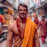 Sonu Sood Instagram - Someone looks familiar 😂. 🩶 love it🩶 @wild.trance