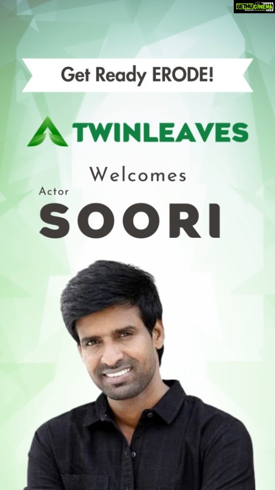 Soori Instagram - Hold onto your excitement, Erode!📢 Laughing Maestro @soorimuthuchamy is about to grace our grand store opening 🎉 don't miss out! #erode #newest #supermarket #welcome #actorsoori #grandopening #gala #shoptwinleaves #greatvibes