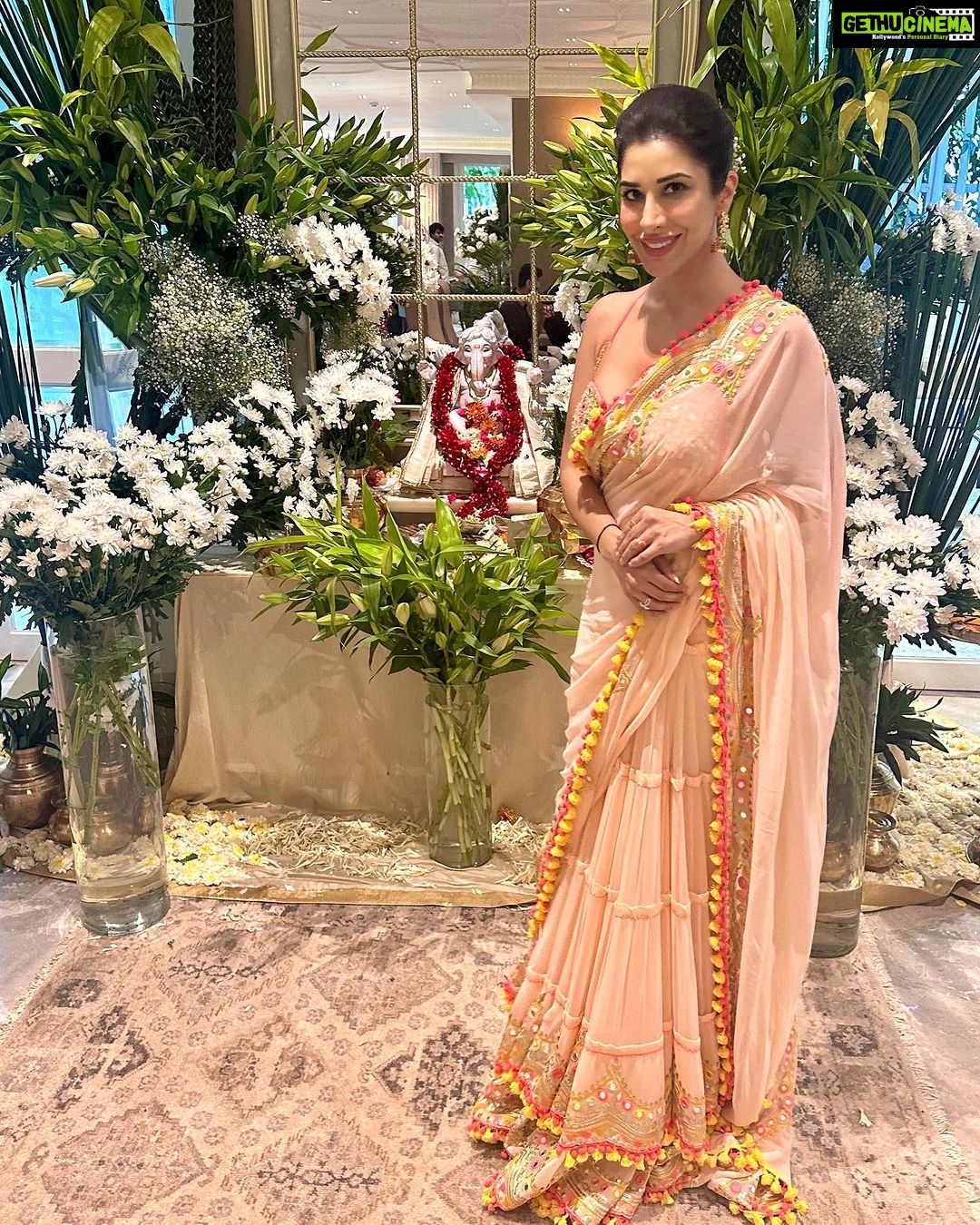 Sophie Choudry Instagram - Happy Ganesh Chathurthi! May you and your loved ones be blessed with happiness & prosperity💕🙏🏼 #ganpati #ganeshchaturthi