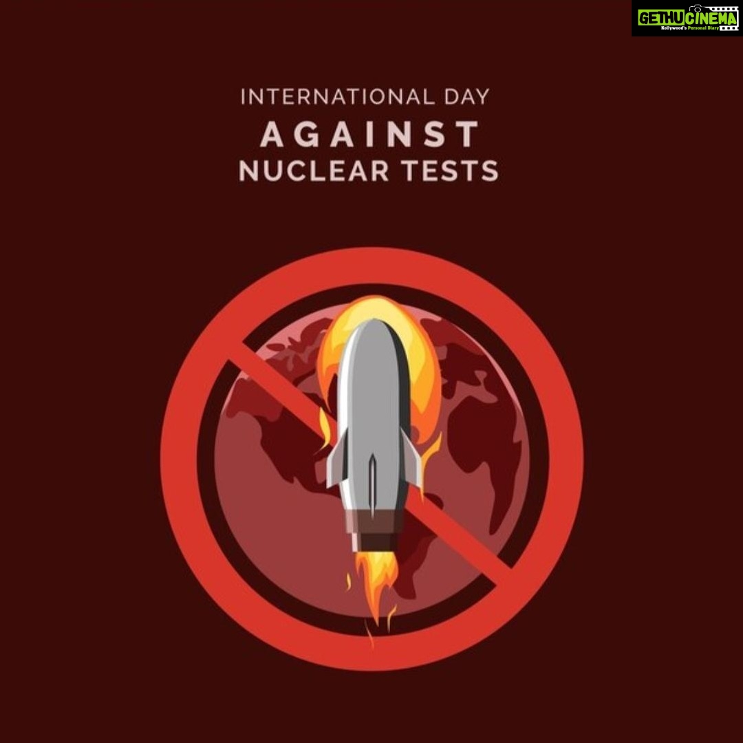 Soumya Seth Instagram - Kazakhstan initiated this resolution to celebrate the 18th anniversary of the closing of the USSR-controlled Semipalatinsk Nuclear Test Site at Kazakhstan in 1991. The first nuclear test, called Trinity, was conducted by the United States Army at a desert site in New Mexico, on July 16, 1945. #InternationalDayAgainstNuclearTests #DayAgainstNuclearTests #August29th #NuclearTests #RealtorLife #VARealtor #RealEstate #RealEstateAgent #Home #Houses #Fairfax #Ashburn #Broadlands #LoudounCounty #GreatFalls #FairfaxCounty #Herndon #Tysons #TysonsCorner #McLean