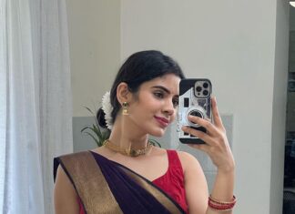 Soundariya Nanjundan Instagram - Embracing the elegance of sarees with a touch of mirror magic💙 . Sarees- @thenmozhidesigns Makeover & hairdo- @priyaprabu_artistry Jewelry- @kanakadhara_jewellery @rimliboutique . #JoshMeinAaja @officialjoshapp @joshapp.tamil . . . #soundariyananjundan #sarees #saree #sareelove #fashion #sareelovers #model #sareesofinstagram #ethnicwear #sareeblouse #silksarees #sareefashion #blogger #indianwear #sareeindia #reelsinstagram #actor #indianfashion #sareedraping #outfit #designersarees #fashionblogger #india #sareelover #sareestyle #instagram #instadaily #instagood # #reels Tamilnadu,India