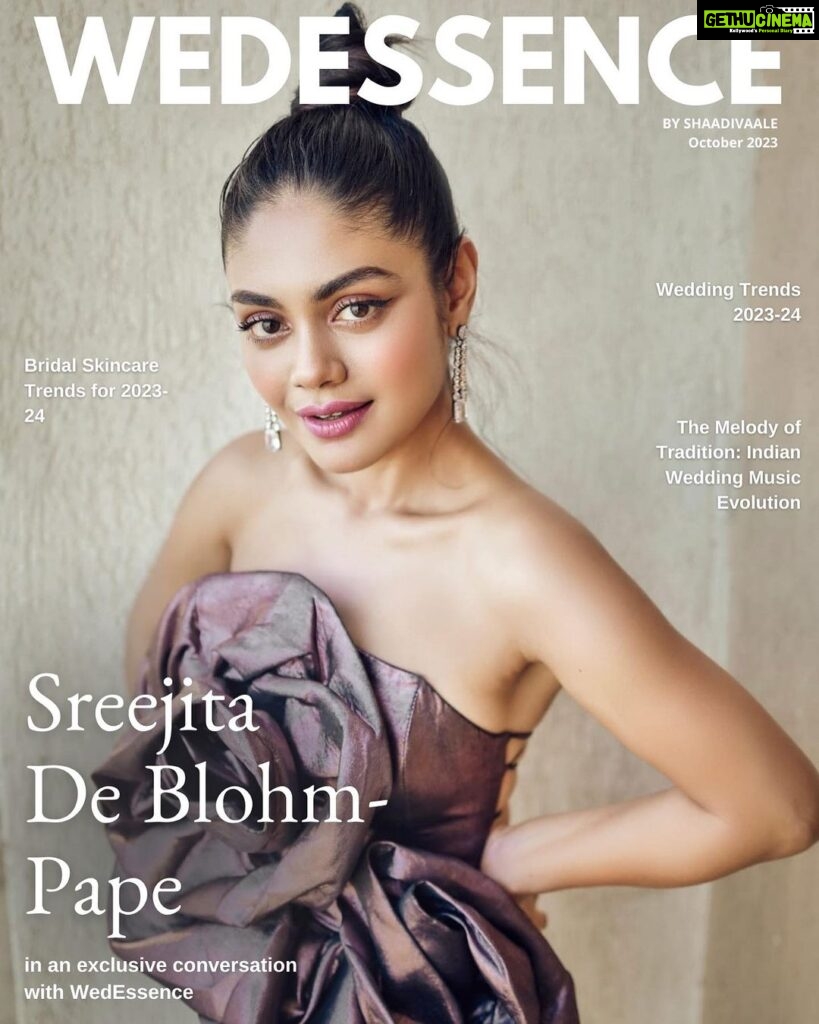 Sreejita De Instagram - Presenting the ever-gorgeous @sreejita_de on the cover page of our October 2023 magazine ✨ As we approach the wedding season in less than a month, our October’s issue is all about wedding goals and glamour. 📸 Ashish sawant Read our e-magazine on our website and to buy the hardcopy: DM us on Instagram or whatsapp 9310066710 #actress #bollywood #bollywoodactor #weddingphotography #trending #viral #bride #bridalmagazine #indianweddings #bigfatindianwedding #punjabiwedding #trend #weddingtrends #weddingmagazine #shaadivaale #weddingplanner #indianweddingplanner #freeweddingplanning #magazine #indianmakeup #viralpost #viral #trending #explorepage #sreejita_de #sreejitade #emagazine #bollywood #wedessence