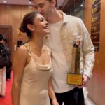 Sreejita De Instagram - Our first award today! DadaSaheb Pahlke Soulmate awards 2023. The most Charismatic couple of the year. ❤️🧿 @michael_b.p I love you Thank you everyone 🙏🏼❤️ #couplegoals #awards #soulmate #togetherforever #youandme #newlywed #couplevideos #instagram #instagood #instareels #sreejitade #michaelblohmpape #misree