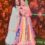 Sreemukhi Instagram - Meet this pretty energy bomb of Hyderabad and Telugu Hearts @sreemukhi . My my this girl always surprises me with her constant high energy on stage. Wishing this sweet and cute girl more luck and happiness. You are destined for more Success 🫶🏽🫶🏽🫶🏽 #Neethonedance show lo neetho dance cheyatam is fun Sree🤗😘 Annapurna Film Studio