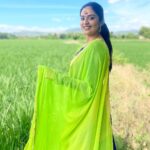 Sreemukhi Instagram - Sri Kalahasti ✨ Gudimallam ✨ Outfit @sreha_designer_studio #srikalahasti #gudimallam #devotionaltrip #bliss Srikalahasti, India