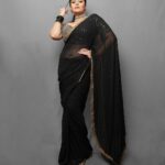 Sreemukhi Instagram - Neethone dance 🖤✨ Outfit @gummadidalashashi.label Jewellery @emmadi_silver_jewellery PC @epics_by_pradeep Make up @nookesh.malla Hair @mahesh_ravulapalli #neethonedance #starmaa #sreemukhi